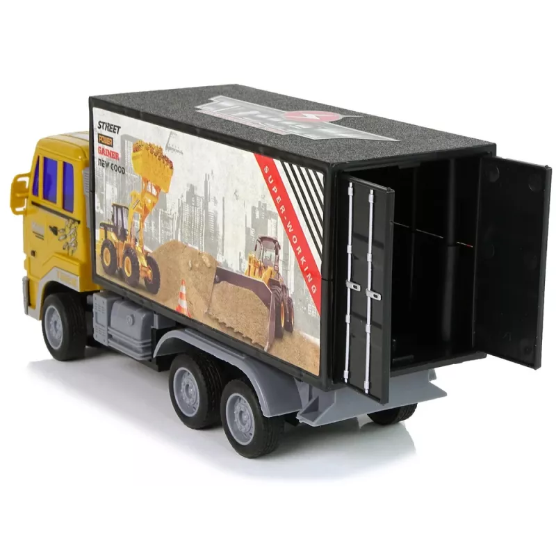 LEAN TOYS afstandsbediening bouwvrachtwagen 1:24 geel