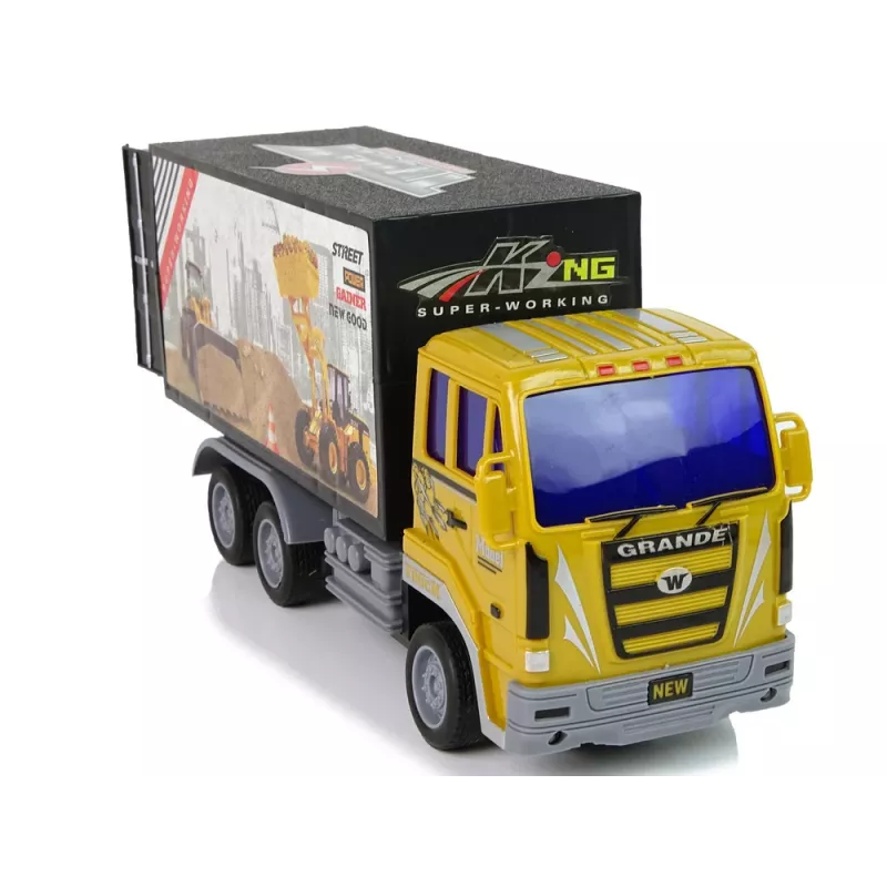 LEAN TOYS afstandsbediening bouwvrachtwagen 1:24 geel