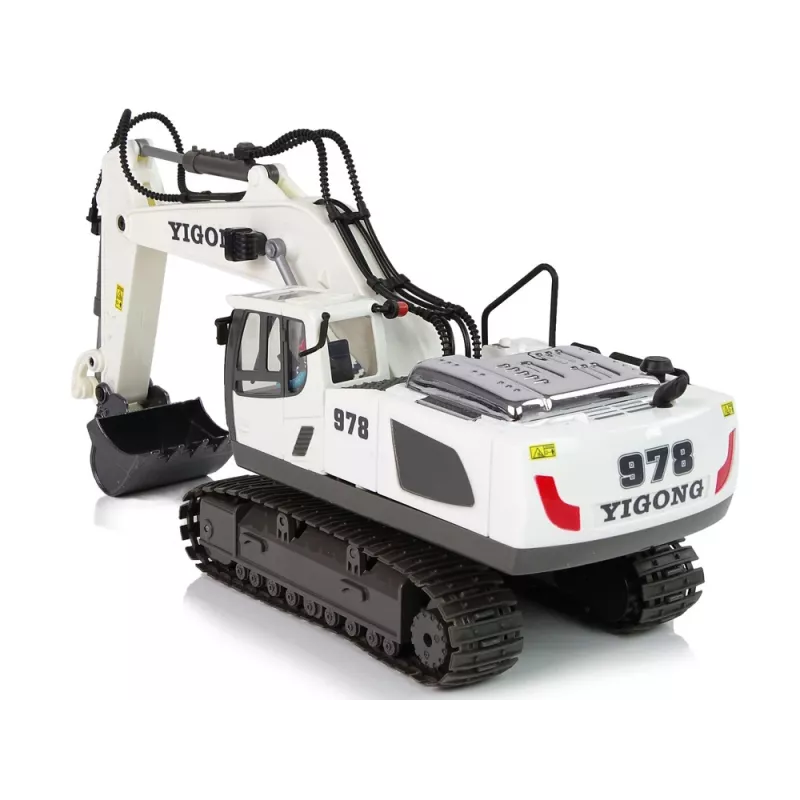 LEAN TOYS afstandsbediening graafmachine met rupsbanden 2,4 GHz piloot