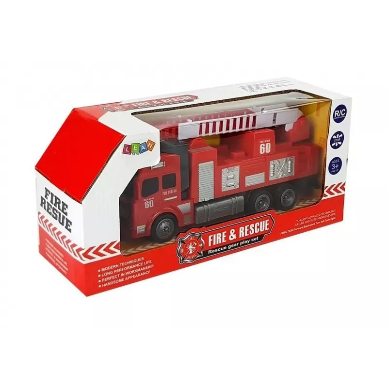 LEAN TOYS brandweerwagen met afstandsbediening R/C