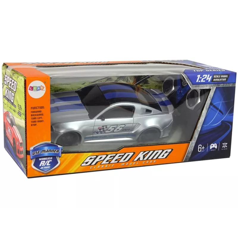 LEAN TOYS Afstandsbediening R/C sportwagen 1:24 Speed King