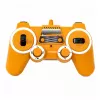 LEAN TOYS op afstand bestuurbare RC Crawler graafmachine met licht en geluid geel 1:16