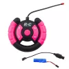 LEAN TOYS op afstand bestuurbare offroad-auto met poppen roze 1:16