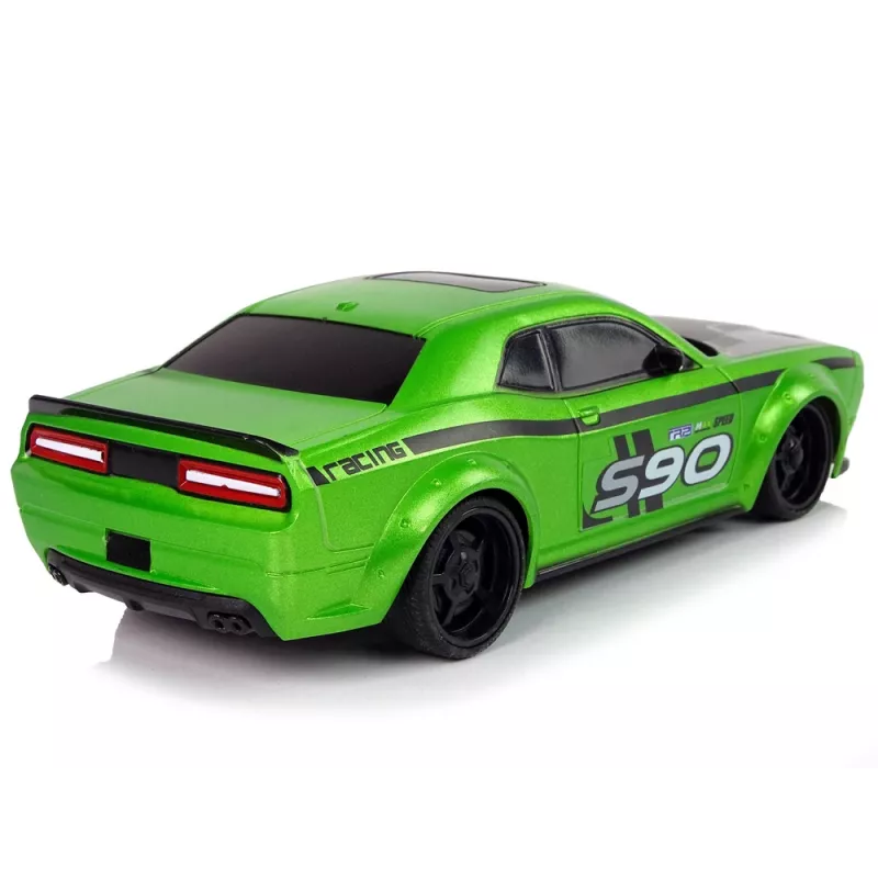LEAN TOYS Op afstand bestuurbare sportwagen 1:24 Racing groen
