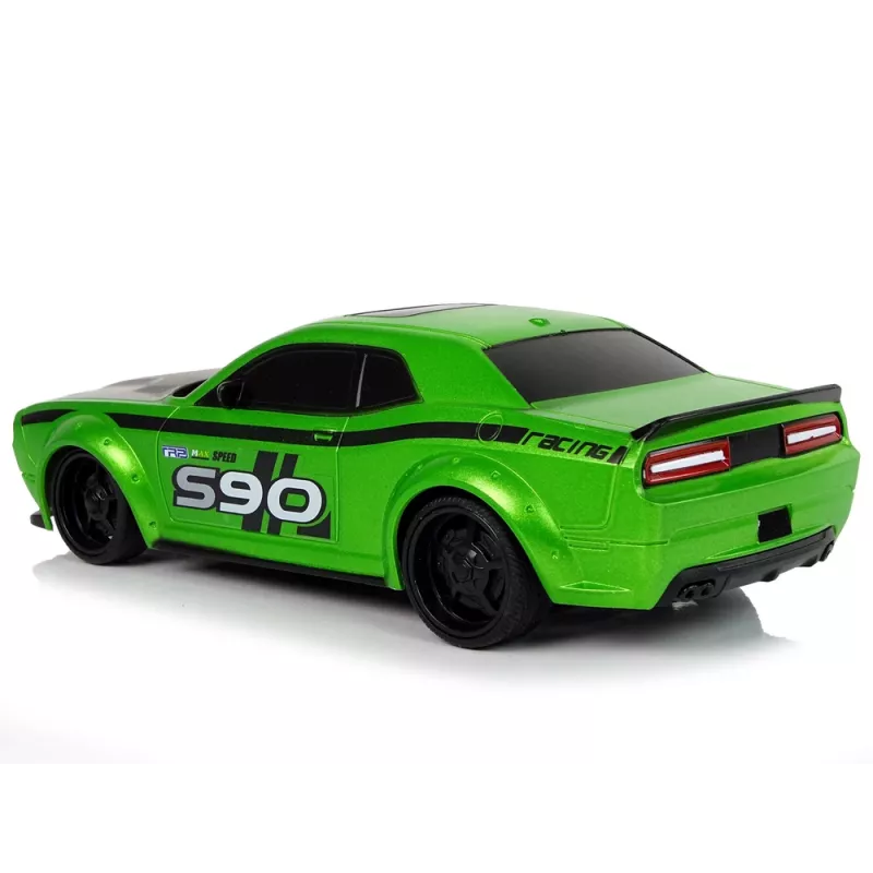 LEAN TOYS Op afstand bestuurbare sportwagen 1:24 Racing groen