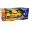LEAN TOYS Op afstand bestuurbare sportwagen 1:24 Racing geel getinte ruiten