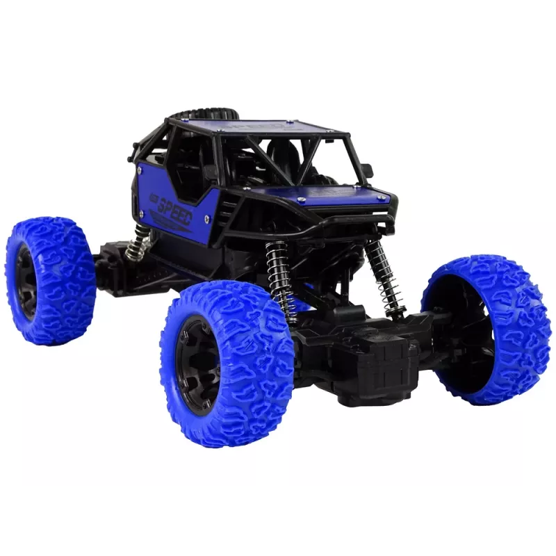 LEAN TOYS terreinwagen op afstand bestuurd R/C 1:18 blauw