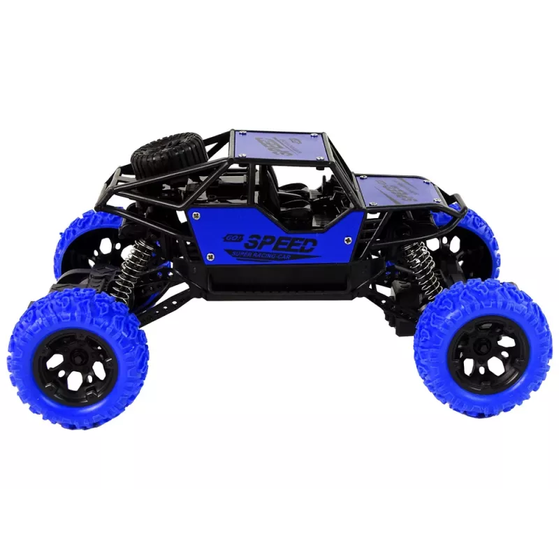 LEAN TOYS terreinwagen op afstand bestuurd R/C 1:18 blauw