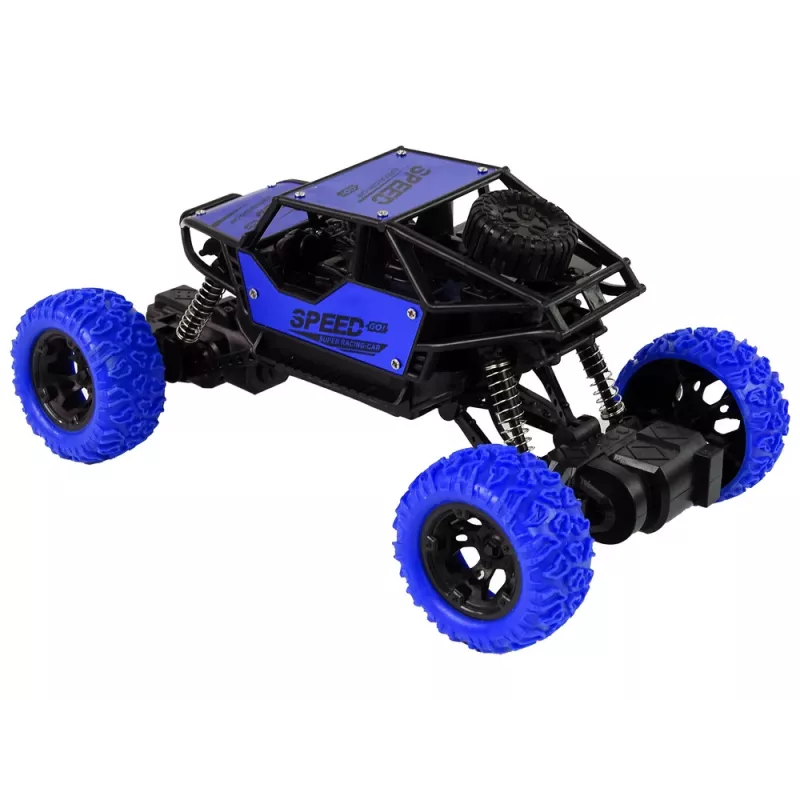 LEAN TOYS terreinwagen op afstand bestuurd R/C 1:18 blauw