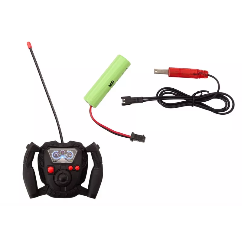 LEAN TOYS op afstand bestuurbare tractor met aanhanger RC 1:16 groen