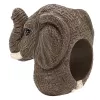 LEAN TOYS Ring om Hand Educatief Dieren Olifant
