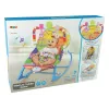 LEAN TOYS schommelstoel 2in1 blauw tijger geluiden trilling