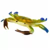 LEAN TOYS rubberen krab figuur rekbaar realistisch zeedier 19cm