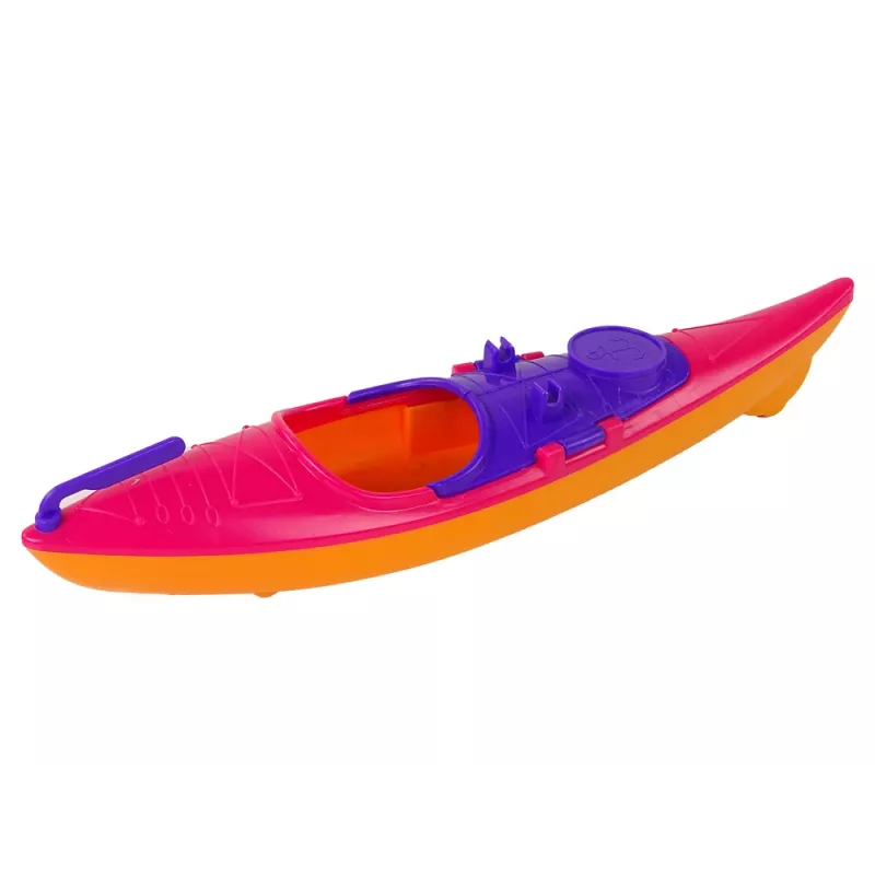 LEAN TOYS Set poppenaccessoires kajak roze