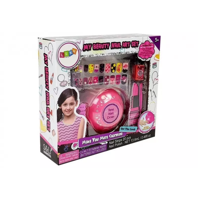 LEAN TOYS set voor het bouwen van een nagellakdroger, verschillende ontwerpen