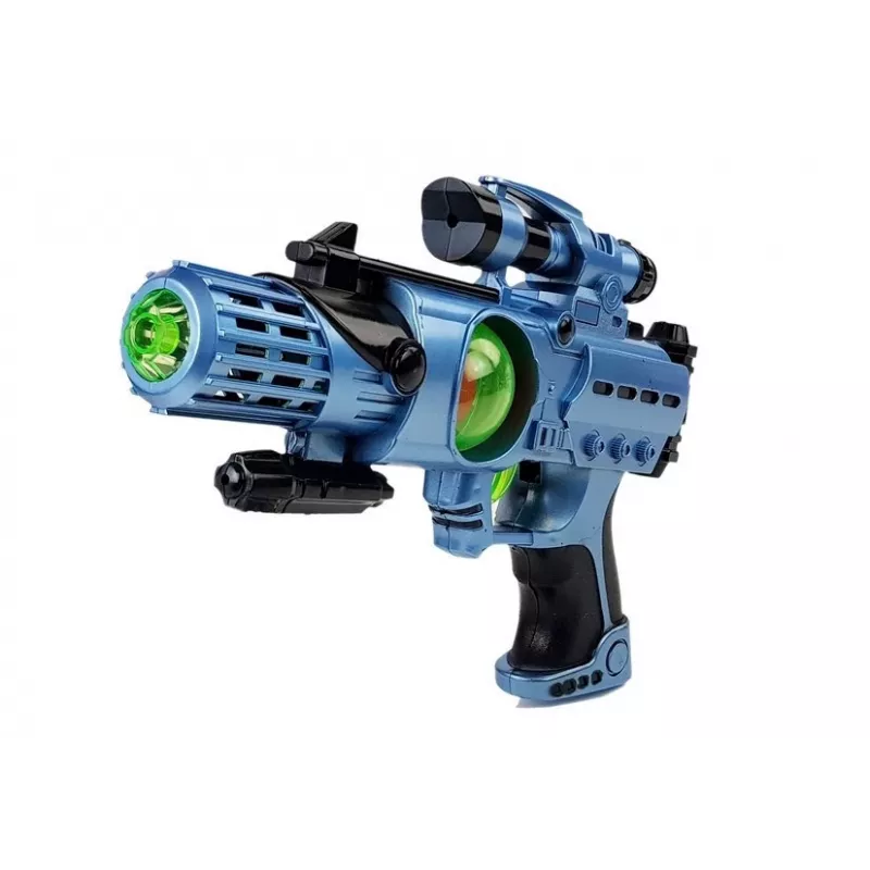 LEAN TOYS Set laser gun Space Warrior masker licht geluid
