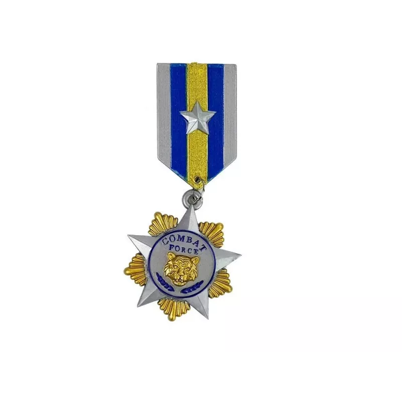 LEAN TOYS Set militair pistool geweer mes medaille richtkijker