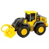 LEAN TOYS Set bouwvoertuigen 3 gele modellen