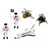 LEAN TOYS Figurenset Space Truck Rocket 15-delig