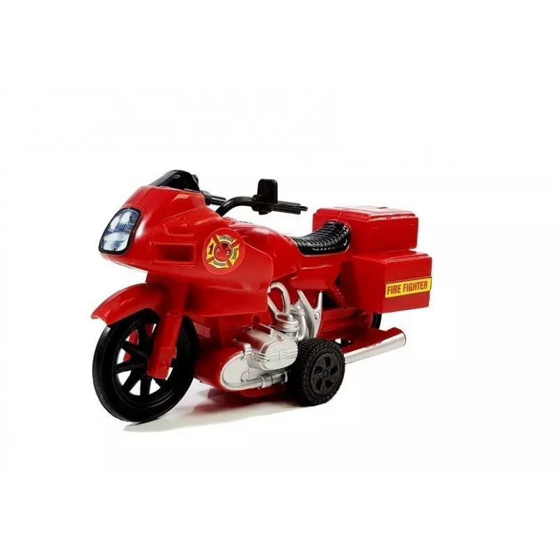 LEAN TOYS set brandweerwagens helikopter motor licht geluiden