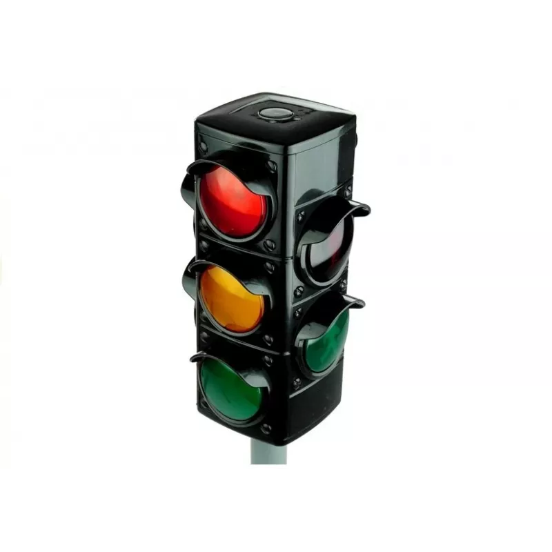 LEAN TOYS Verkeerslicht verkeersbord voor kinderen 72 cm