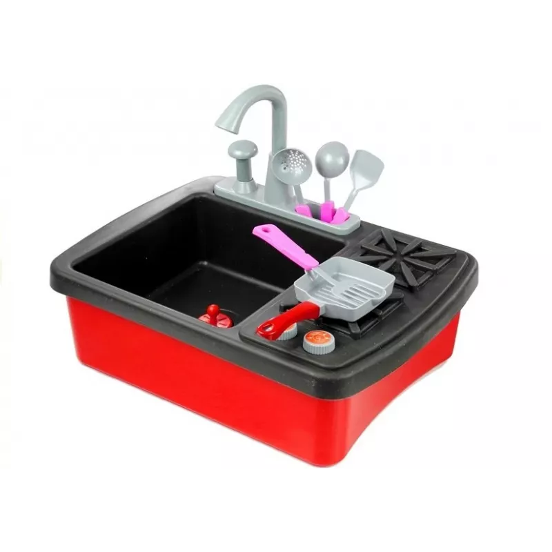 LEAN TOYS spoelbak gootsteen met accessoires