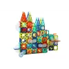 LEAN TOYS Glijbaan Set Voor Ballen Magneetblokken 168 Stukjes