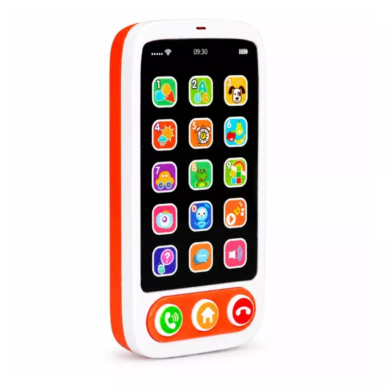 LEAN TOYS smartphone interactief leerspeelgoed voor kinderen met geluiden en lichten