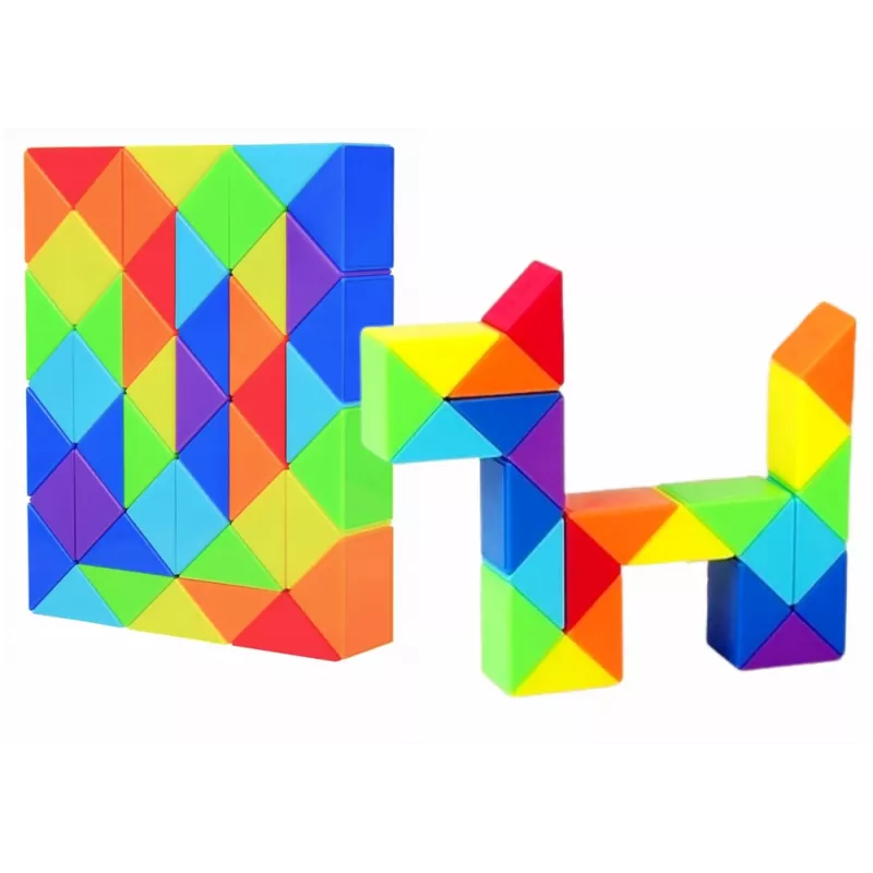 LEAN TOYS Snake Puzzel Magic Cube Puzzelspel