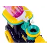 LEAN TOYS bellenblaas-locomotief met licht en geluid, blauw