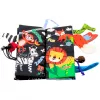 LEAN TOYS Zacht educatief boek ritselende dieren voor baby's