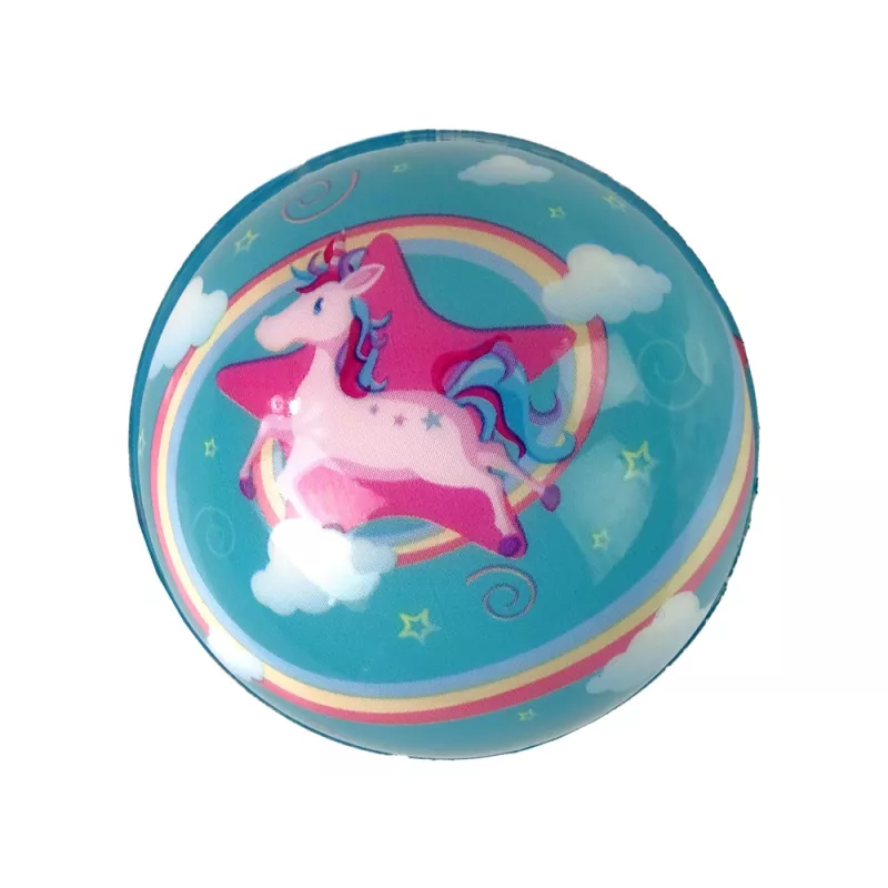 LEAN TOYS Zachte regenboog-sensorische bal voor baby's 8 cm diameter