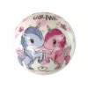 LEAN TOYS Zachte regenboog-sensorische bal voor baby's 8 cm diameter