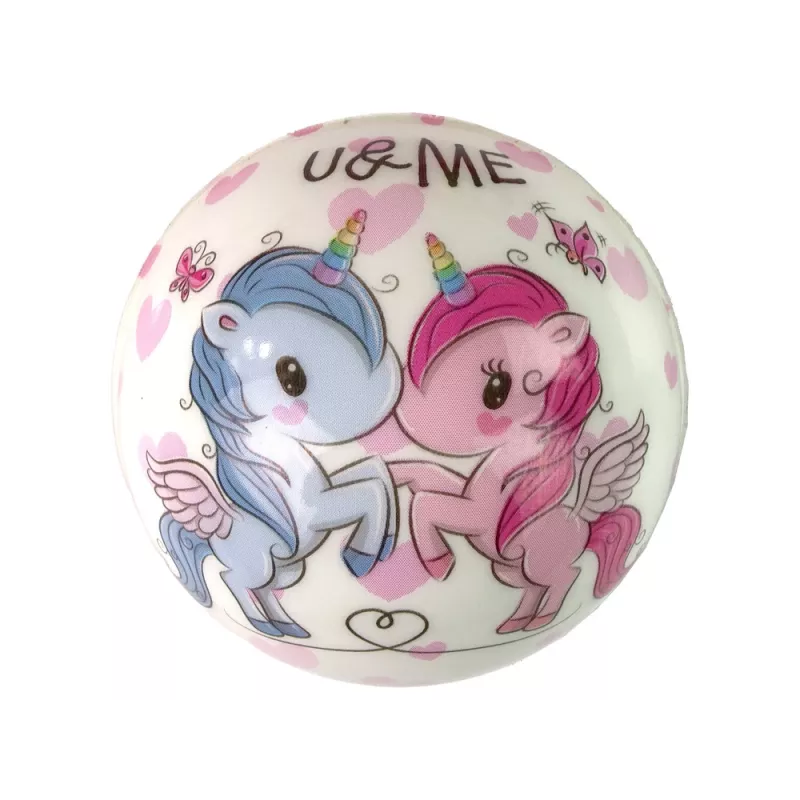 LEAN TOYS Zachte regenboog-sensorische bal voor baby's 8 cm diameter