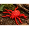 LEAN TOYS Spider Red rubberen figuur rekbaar realistisch 12 cm