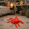 LEAN TOYS Spider Red rubberen figuur rekbaar realistisch 12 cm