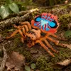 LEAN TOYS Spider Tarantula rubberen figuur rekbaar realistisch 12 cm