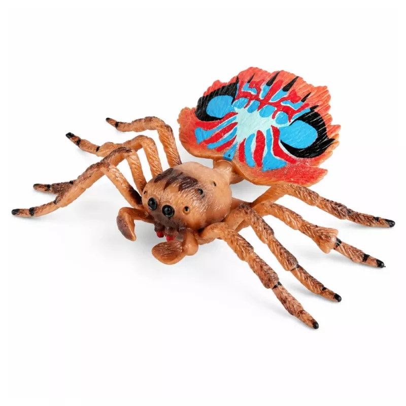 LEAN TOYS Spider Tarantula rubberen figuur rekbaar realistisch 12 cm