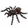 LEAN TOYS Spider Tarantula rubberen figuur rekbaar realistisch zwart 10 cm