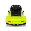 LEAN TOYS Sportwagen 1:18 groen reservewiel piloot