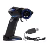 LEAN TOYS sportmotor 2.4G op afstand bediend racer bereik 35m blauw