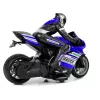 LEAN TOYS sportmotor 2.4G op afstand bediend racer bereik 35m blauw