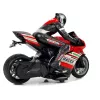 LEAN TOYS sportmotor 2.4G op afstand bediend racer bereik 35m rood