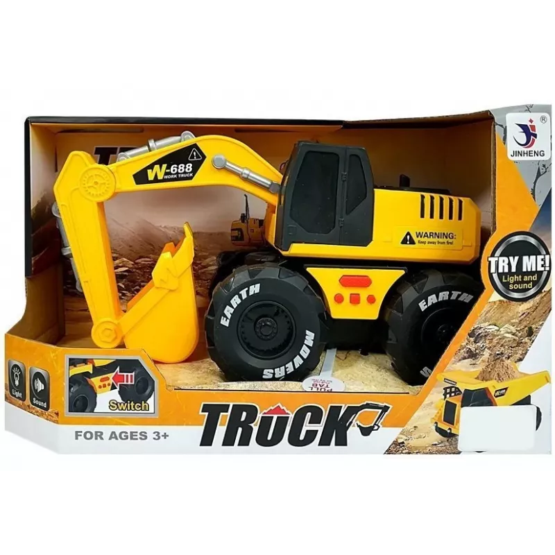 LEAN TOYS Spring Drive Graafmachine Geluiden en Lichten
