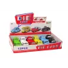LEAN TOYS Spring Spring met wrijvingsaandrijving Kever Passagiersauto 6 kleuren