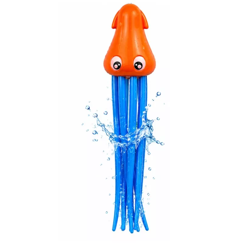 LEAN TOYS duikspeelgoed inktvis kwal voor kinderen zwembad bad 3-delige set