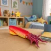 LEAN TOYS inktvis rubber figuur rekbaar realistisch zeedier 14 cm