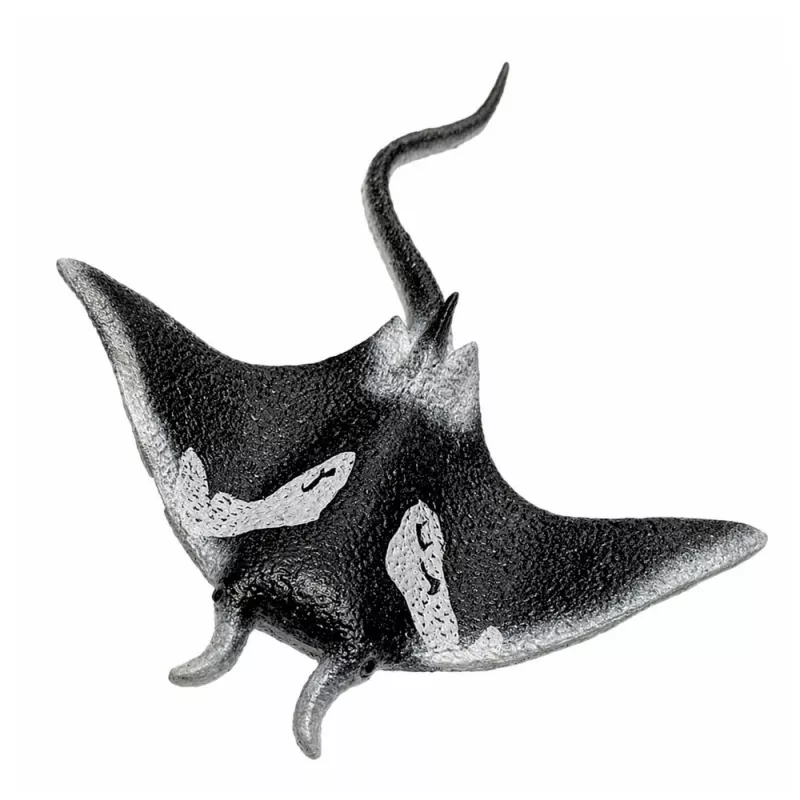 LEAN TOYS pijlstaartrog rubber figuur rekbaar realistisch oceaanvis 13cm
