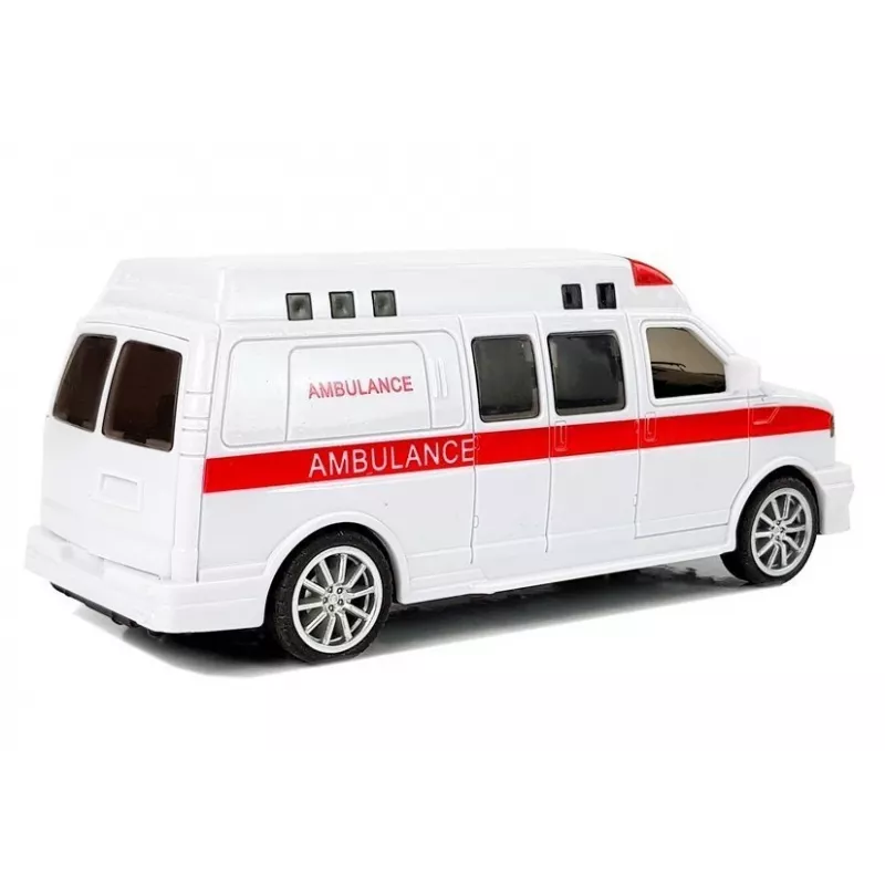 LEAN TOYS ambulance met geluid licht sirene