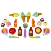 LEAN TOYS Sweet Treats set ijs cupcakes sauzen lepels